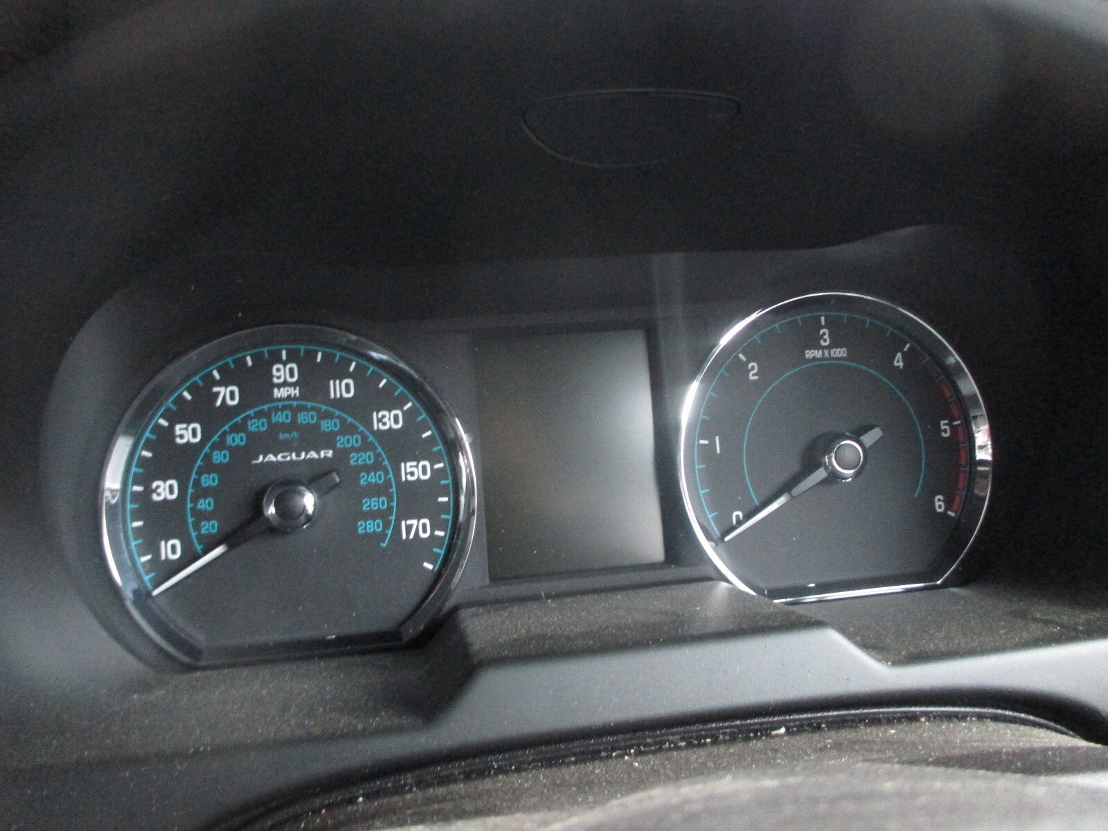 JAGUAR XF 2015 X250 2.2 DIESEL AUTOMATIC SPEEDO SPEEDOMETER INSTRUMENT CLUSTER