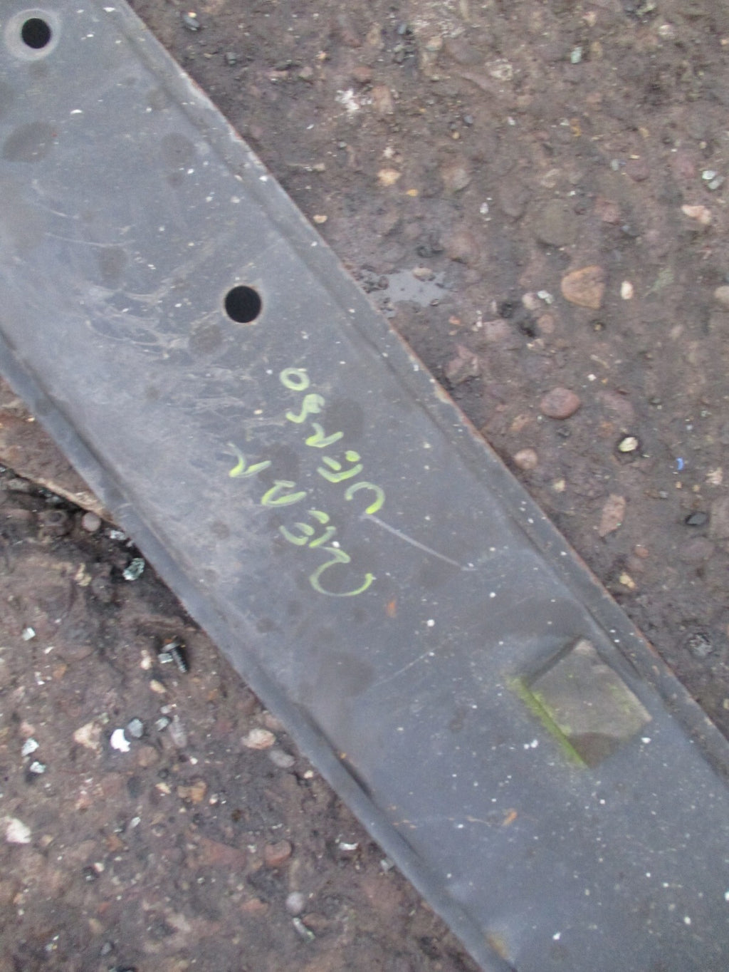 TOYOTA VERSO 2013 REAR BUMPER CRASH IMPACT REINFORCEMENT BAR