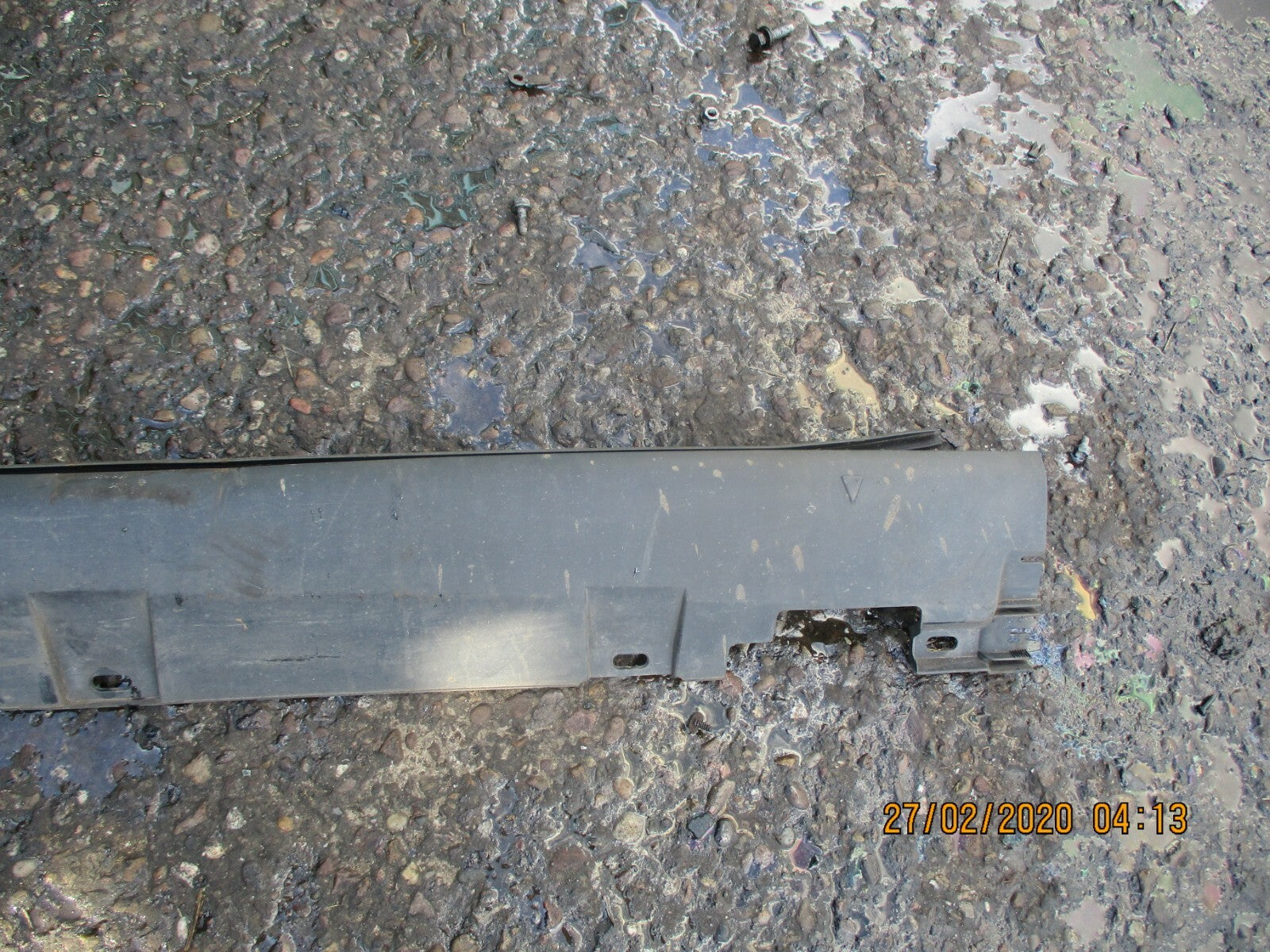 FORD B MAX 2017 NS PASSENGER SIDE SKIRT PLASTIC TRIM SILL COVER