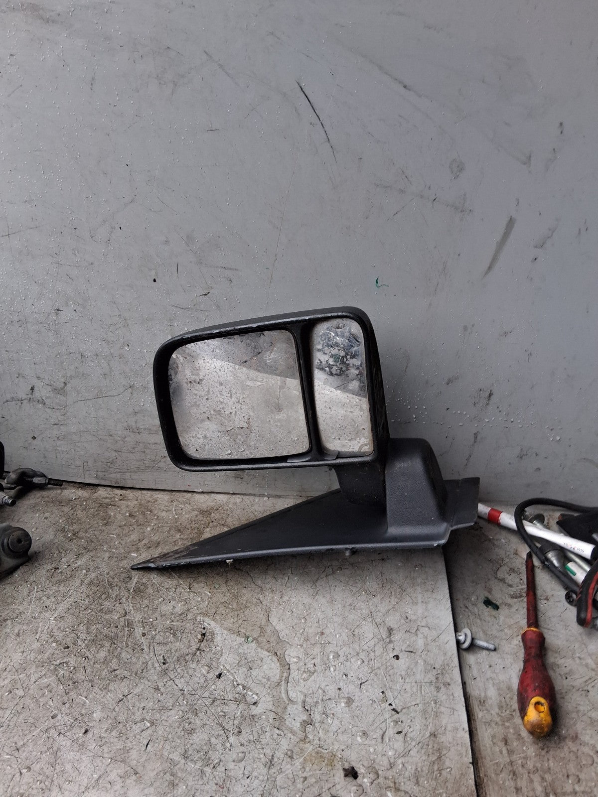 2011 FORD TRANSIT CONNECT OS DRIVER SIDE WING MIRROR 0206011