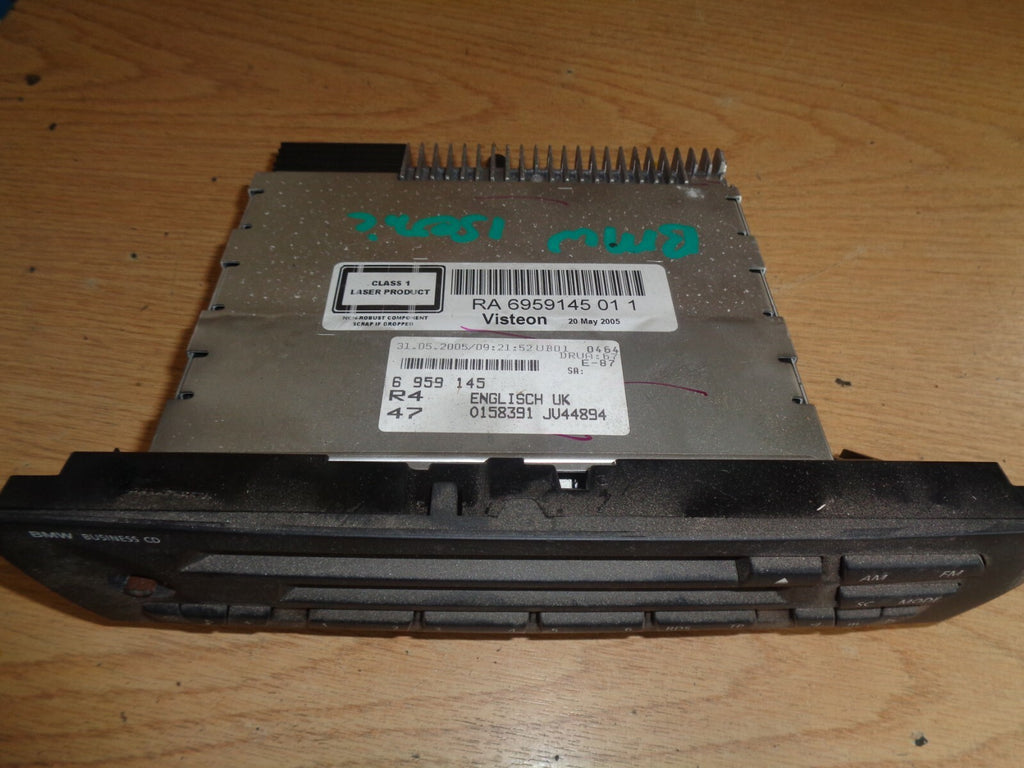 BMW 1 SERIES E87 2004-2007 5 DOOR  CD PLAYER 6959145