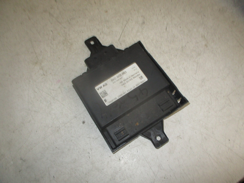 AUDI Q5 2014 VOLTAGE STABILIZER CONTROL MODULE ECU 8K0959663
