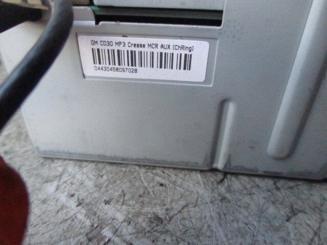 2009 VAUXHALL ASTRA RADIO CD PLAYER STEREO HEAD UNIT 497316088