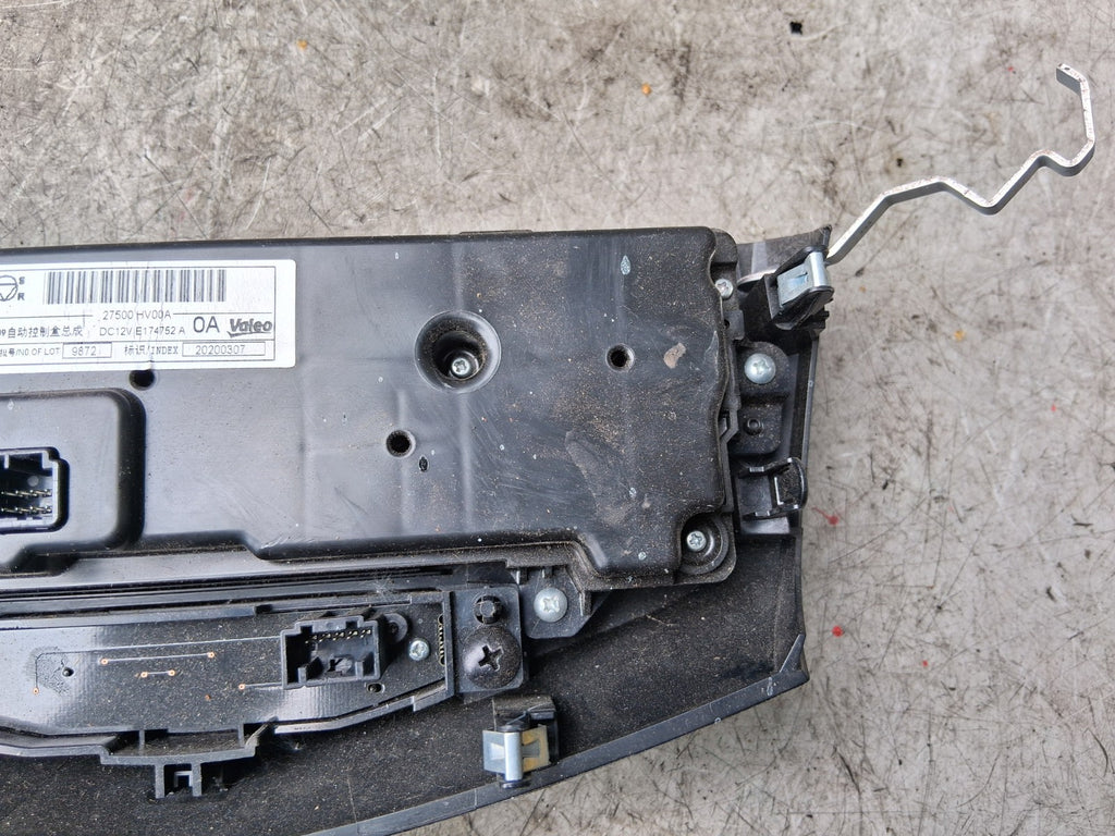 2020 NISSAN QASHQAI J11 MK2 AC HEATER CLIMATE CONTROL SWITCH PANEL 27500HV00A