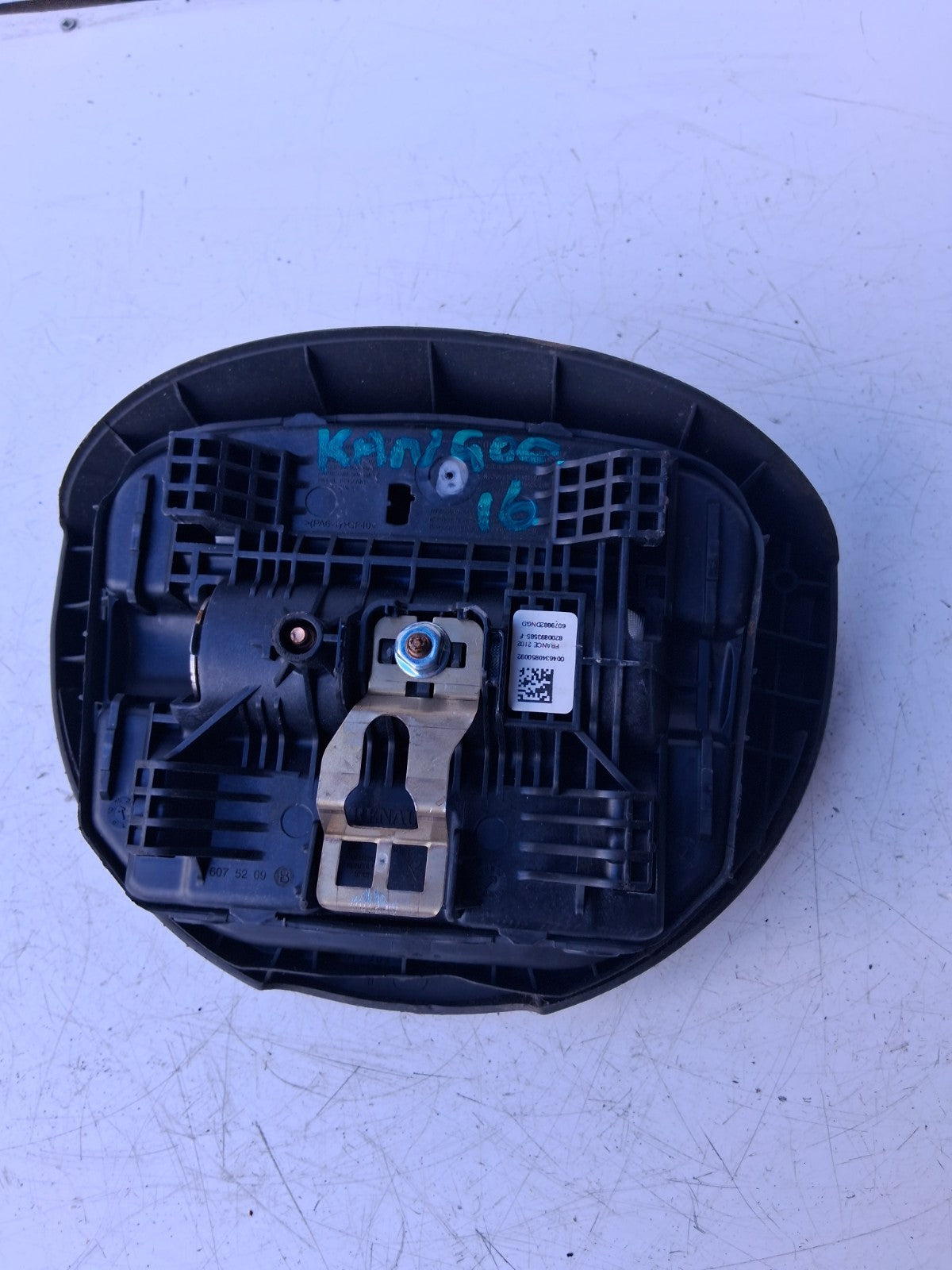 2016 RENAULT KANGOO MK2 STEERING WHEEL AIRBAG 6079882DNGD