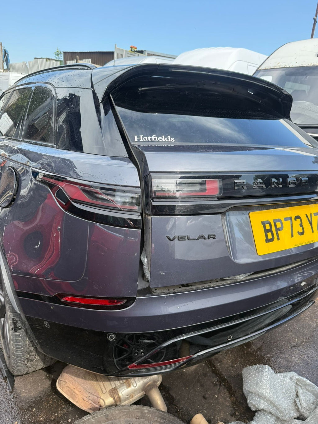 2024 RANGE ROVER VELAR DYNAM FACELIFT COMPLETE REAR END VARESINE BLUE 1EH