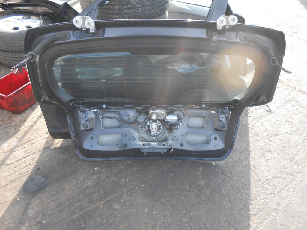 BMW 1 SERIES E87 2005 BARE BOOTLID TAILGATE A35/5 MONACOBLAU METALLIC