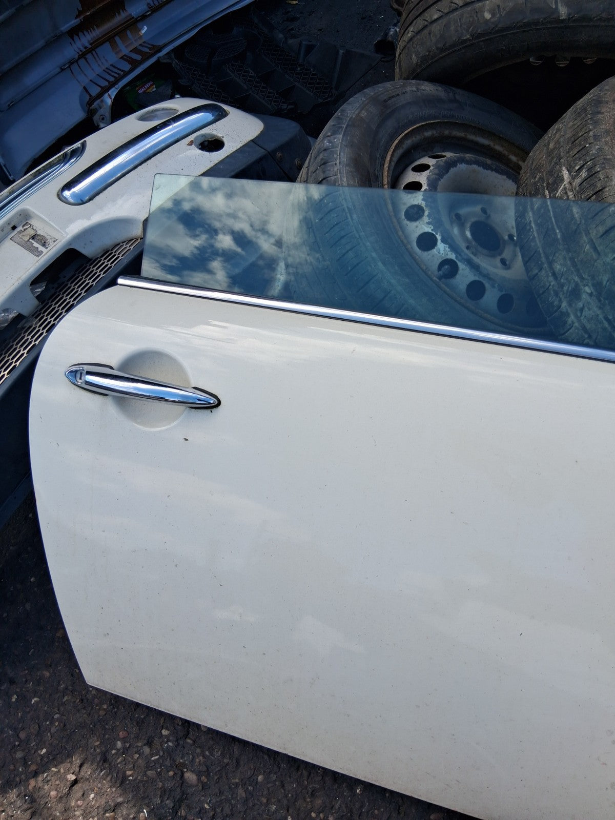 2003 BMW MINI COOPER R50 OSF DRIVER SIDE FRONT RIGHT COMPLETE DOOR