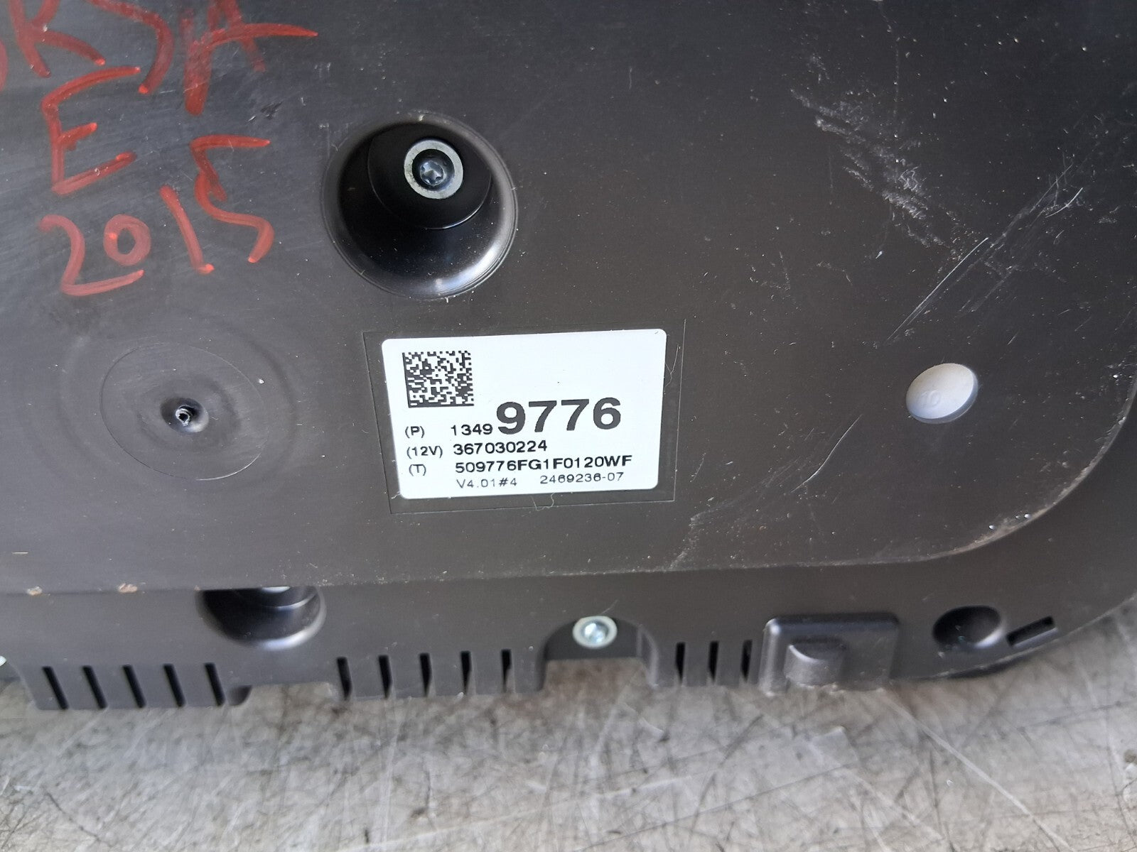 2015 VAUXHALL CORSA E SPEEDO SPEEDOMETER INSTRUMENT CLUSTER 13499776