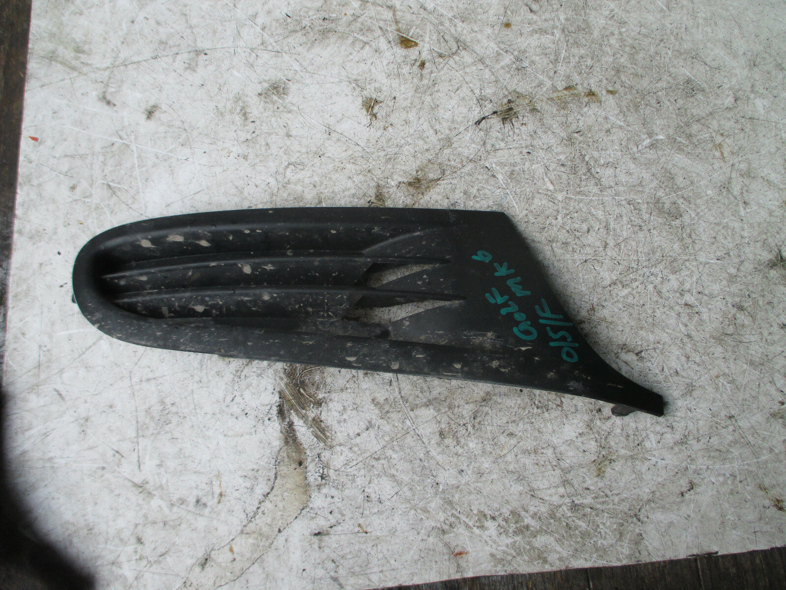 VW VOLKSWAGEN GOLF MK6 2011 OS DRIVER SIDE BUMPER GRILL TRIM COVER 5K0853666A