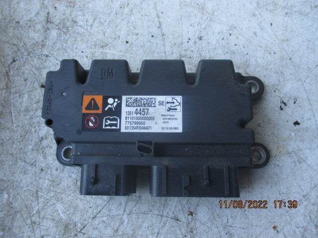 VAUXHALL ASTRA K 2018 SRS AIRBAG CONTROL MODULE UNIT 13514457