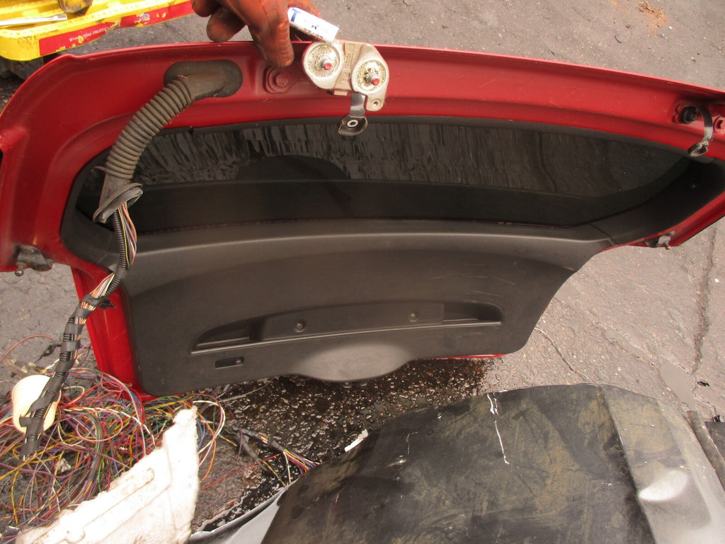 2009 BMW 1 SERIES E82 118D HATCHBACK REAR BOOTLID TAILGATE CRIMSON RED A61