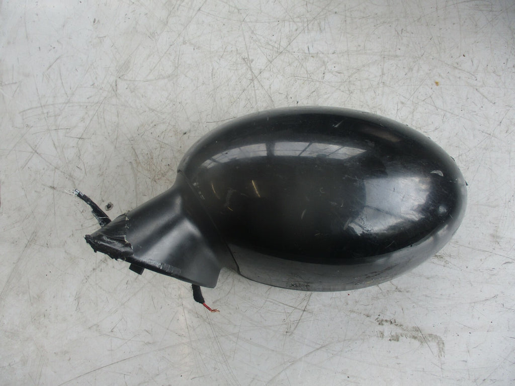 MINI COOPER R50 NS PASSENGER SIDE ELECTRIC DOOR WING MIRROR BLACK