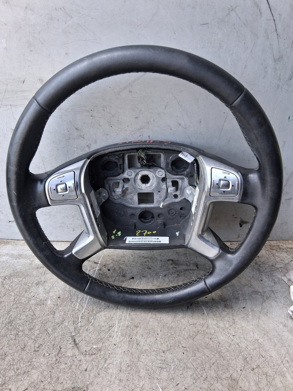 2013 FORD S MAX MK1 MULTIFUNCTIONAL STEERING WHEEL AM213600BB