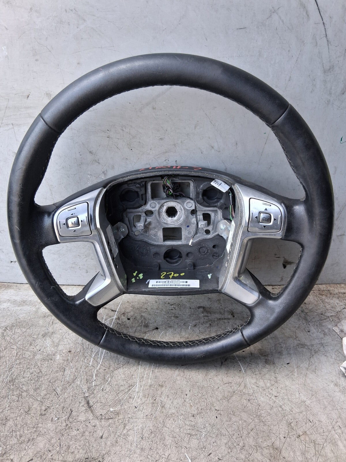 2013 FORD S MAX MK1 MULTIFUNCTIONAL STEERING WHEEL AM213600BB