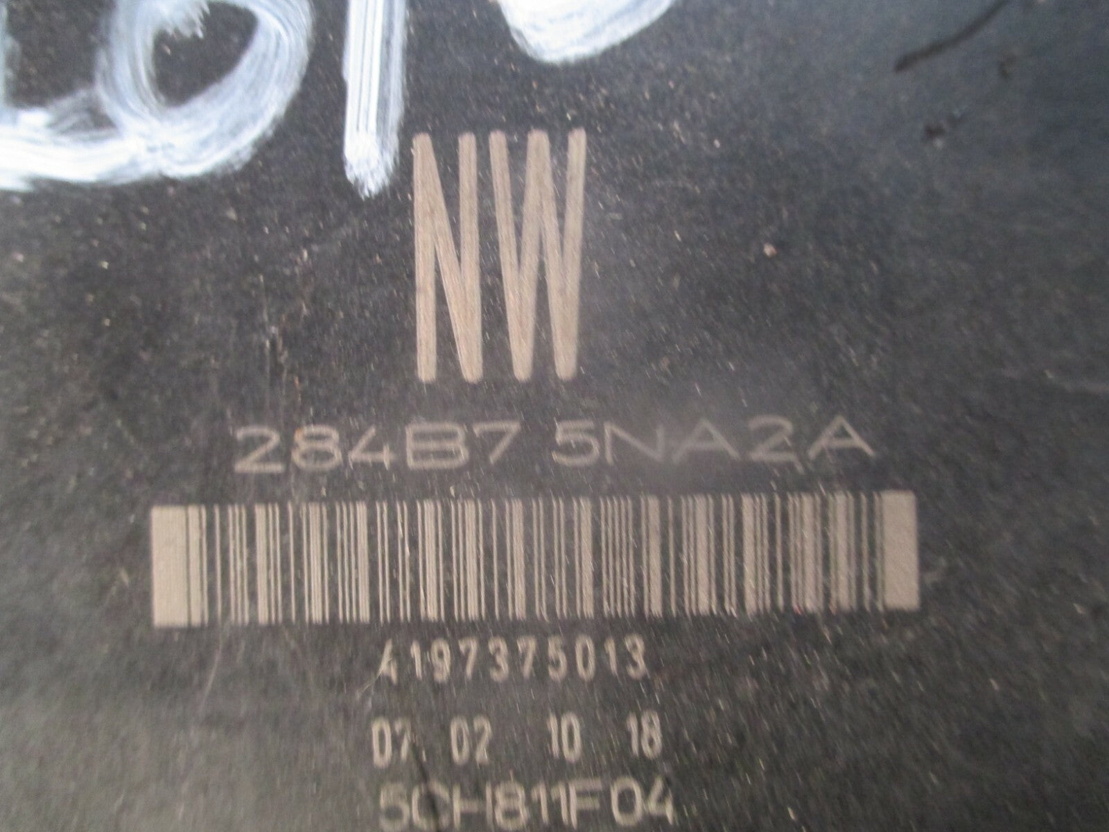 NISSAN QASHQAI 2018 J11 FUSE BOX 284B75NA2A
