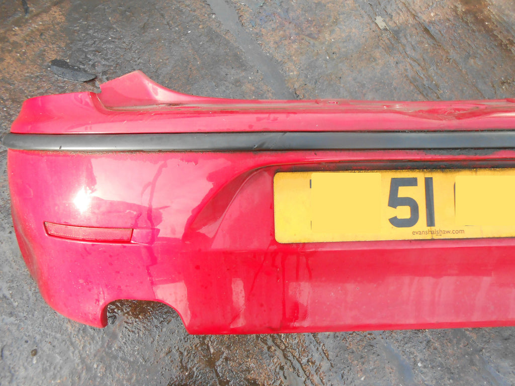 ALFA ROMEO 147 2001 5 DOOR COMPLETE REAR BUMPER FOG SPOT LIGHT LIGHTS LOOM RED