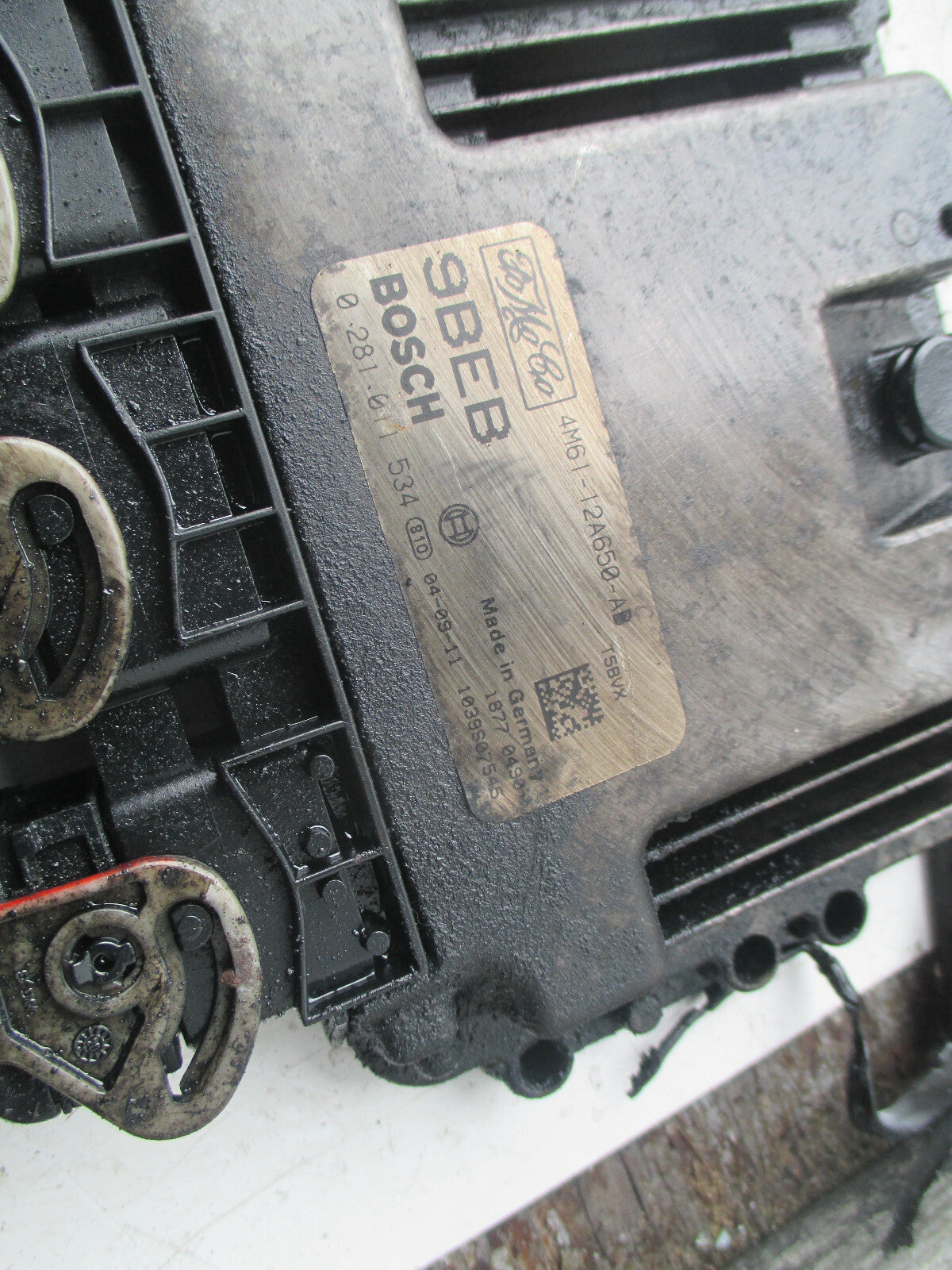 FORD FIESTA MK7 2014 1.4 DIESEL ECU ENGINE CONTROL MODULE UNIT 4M6112A650AB