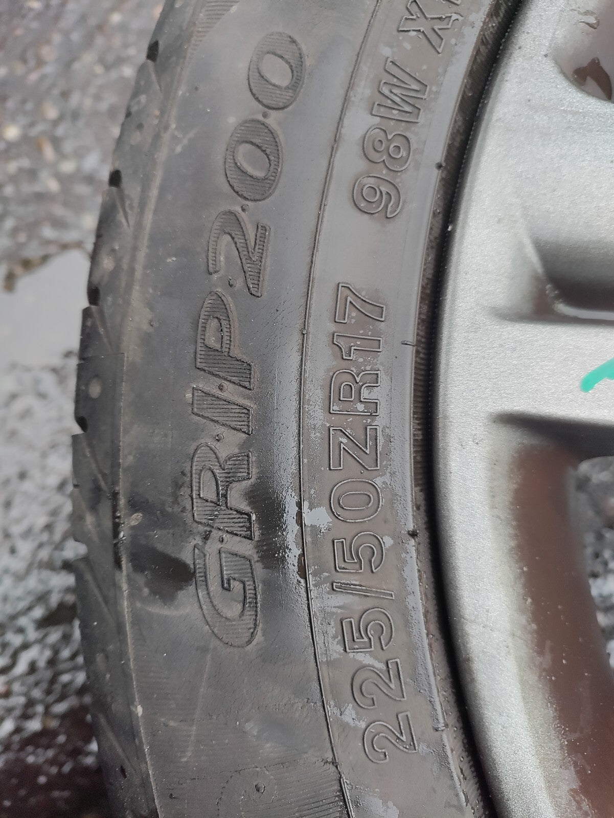 2008 AUDI A4 B8 AVANT ESTATE 17 INCH ALLOY WHEEL 225/50R17 REF 2