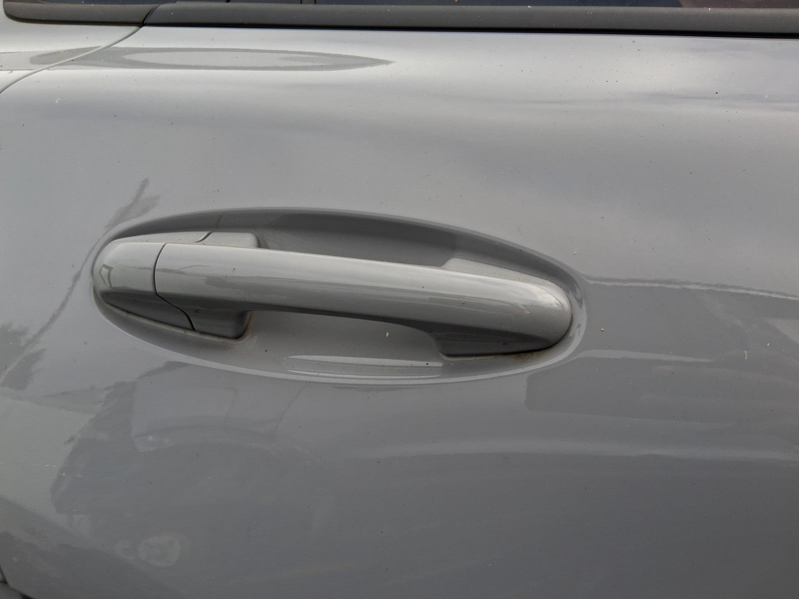 2024 FORD PUMA ST LINE OSR DRIVER SIDE REAR RIGHT EXTERIOR DOOR HANDLE GREY