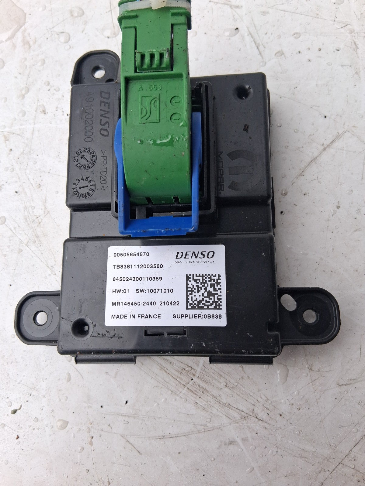 2022 ALFA ROMERO STELVIO Q4 CLIMATE CONTROL UNIT MODULE ECU 00505654570