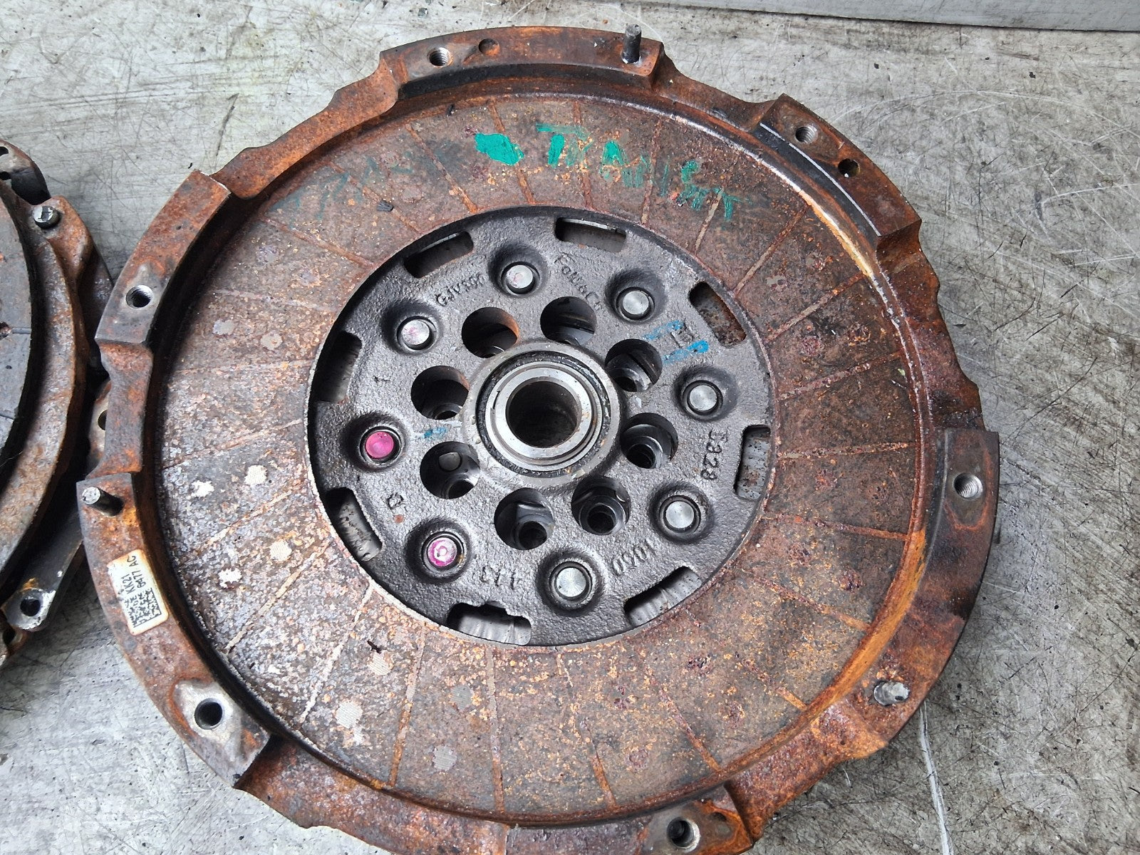 2021 FORD TRANSIT 350 MK8 2.0 DIESEL DUAL MASS CLUTCH AND FLYWHEEL GK217563DA