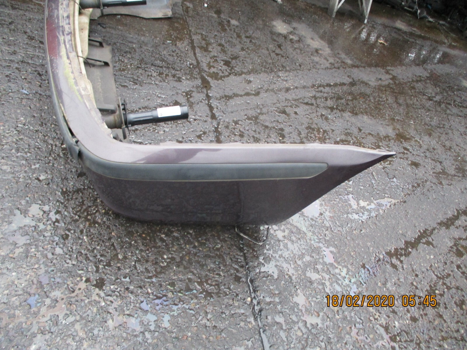 BMW 3 SERIES E46 MK4 2004 REAR BUMPER PURPLE