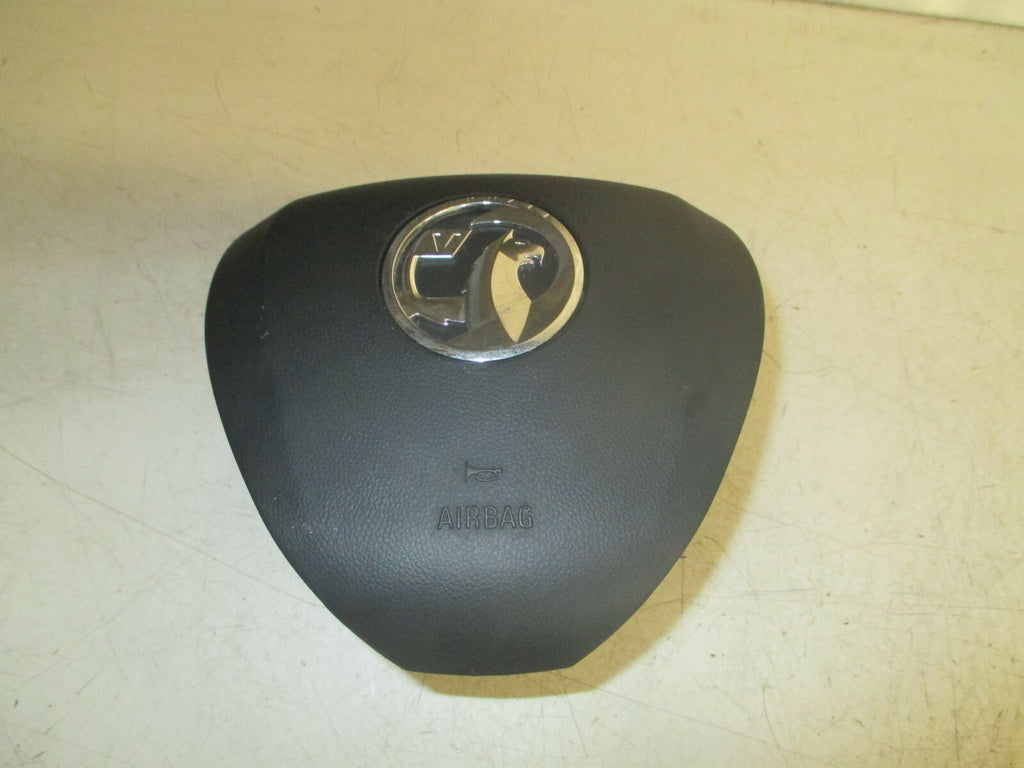 VAUXHALL CORSA E 2015 STEERING WHEEL SAFETY BAG 13496297