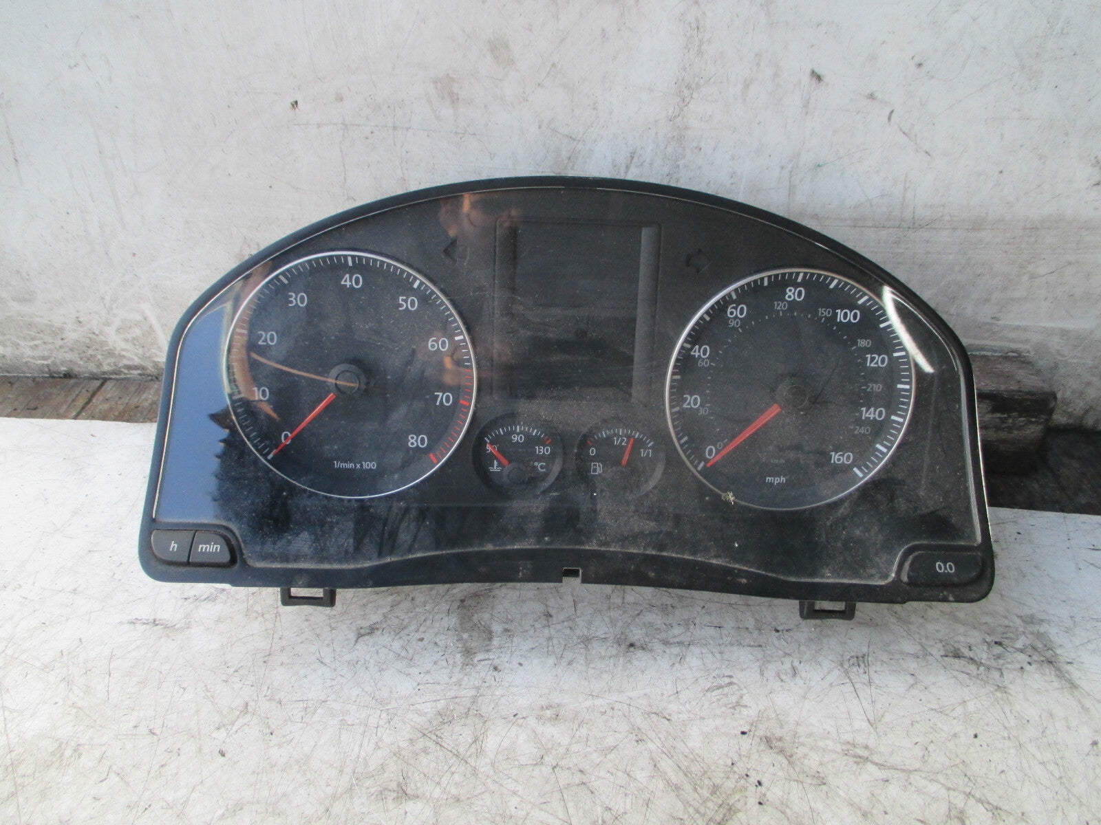 VW VOLKSWAGEN GOLF MK5 2006 1.9 DIESEL SPEEDOMETER INSTRUMENT CLUSTER 1K0920962F