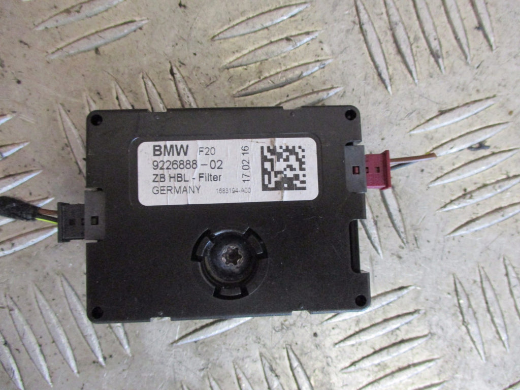 BMW 1 SERIES F20 2016 116d NOISE SUPPRESSION FILTER 9226888-02