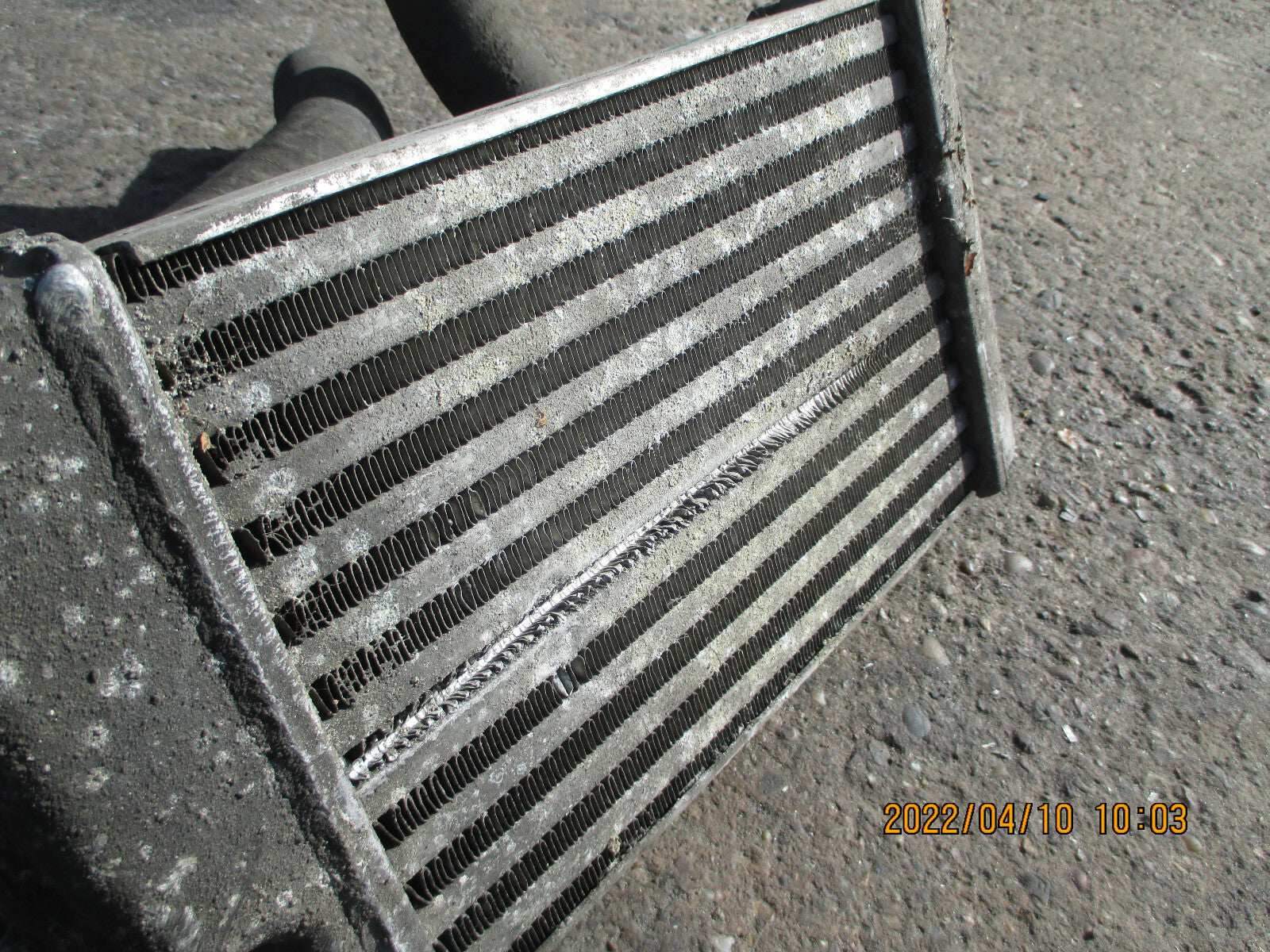 CHRYSLER VOYAGER 2002 RADIATOR INTERCOOLER HEAT EXCHANGER 868503A