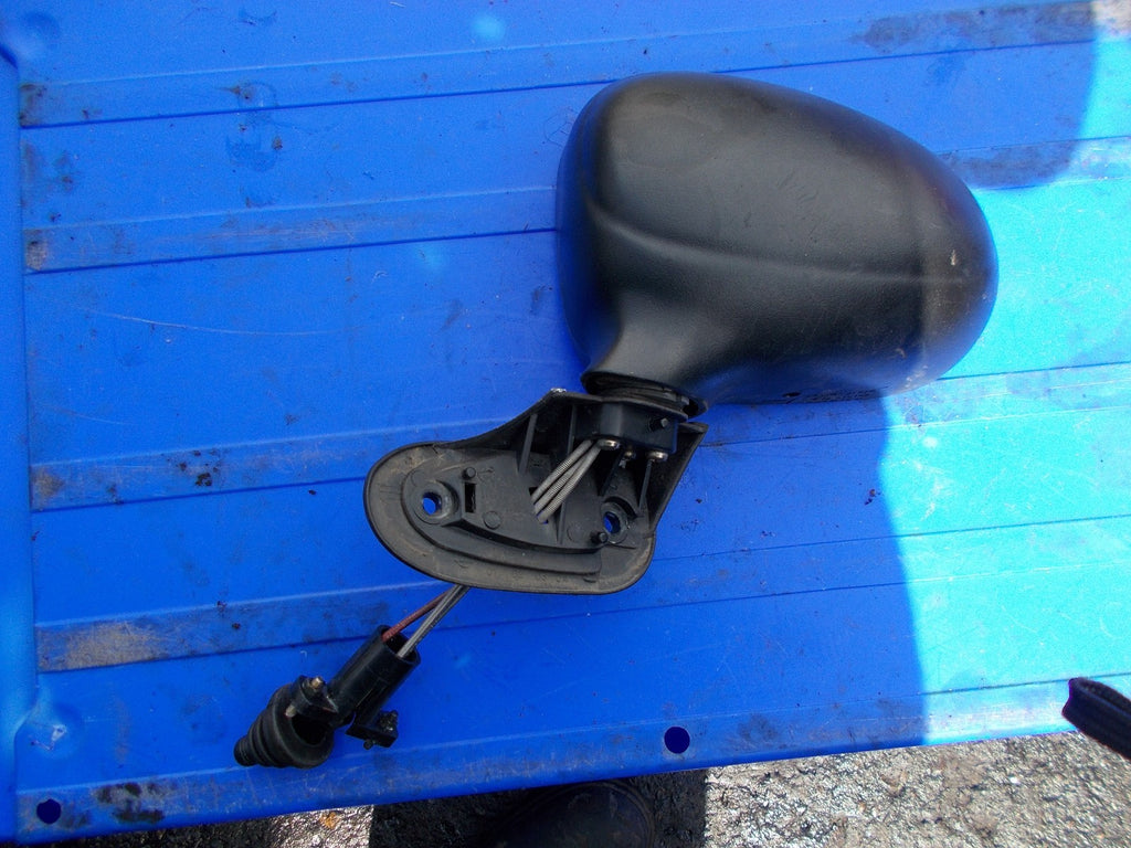 2001 DAEWOO MATIZ NS PASSENGER SIDE MANUAL WING MIRROR E13010140 BLACK