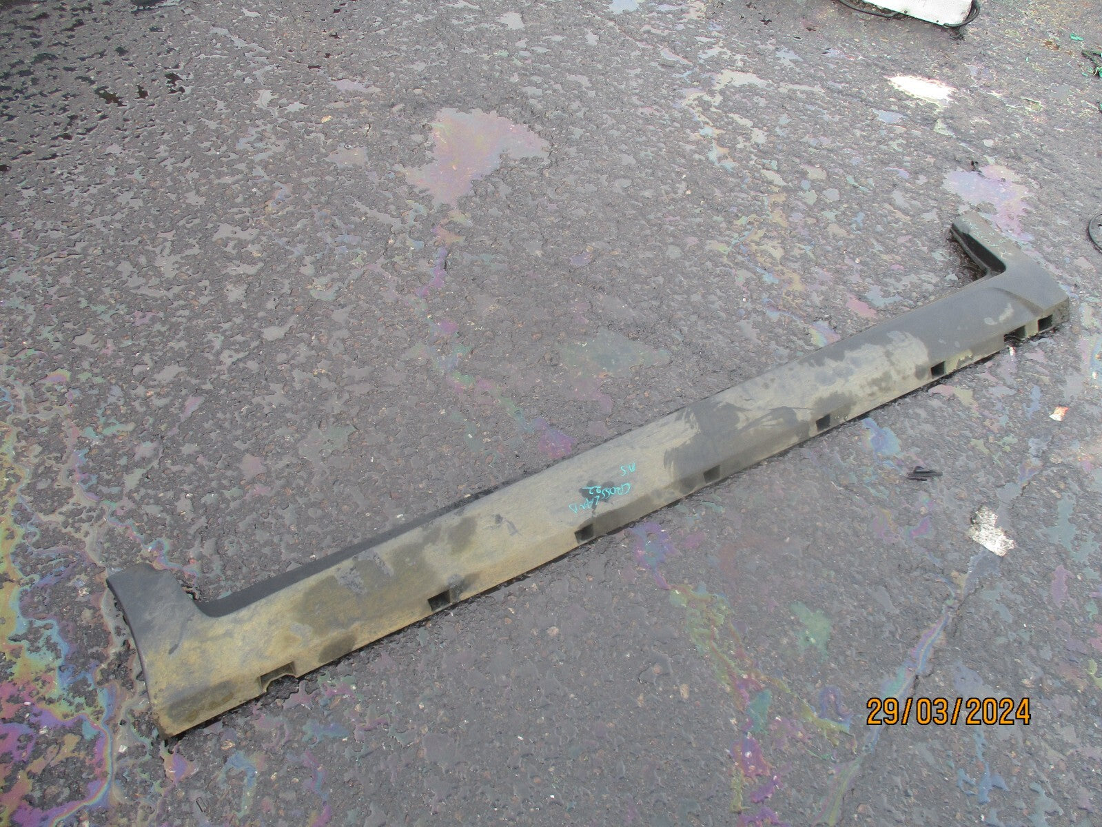 VAUXHALL CROSSLAND X 2020 NS PASSENGER SIDE PLASTIC SKIRT VALANCE LEFT SIDE