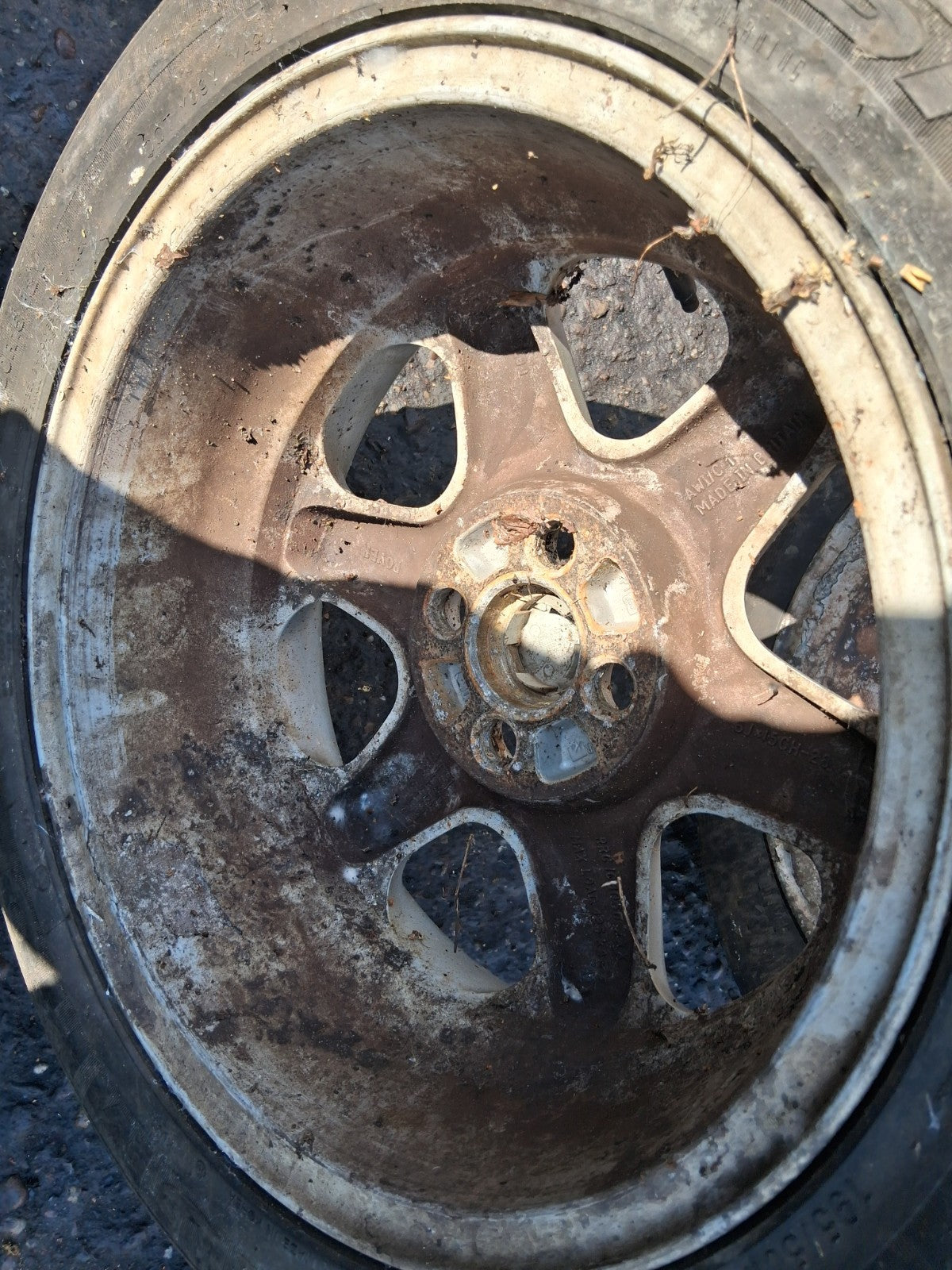 MG MGF 1996 MK1 15 INCH ALLOY WHEEL WITH TYRE 195/50R15