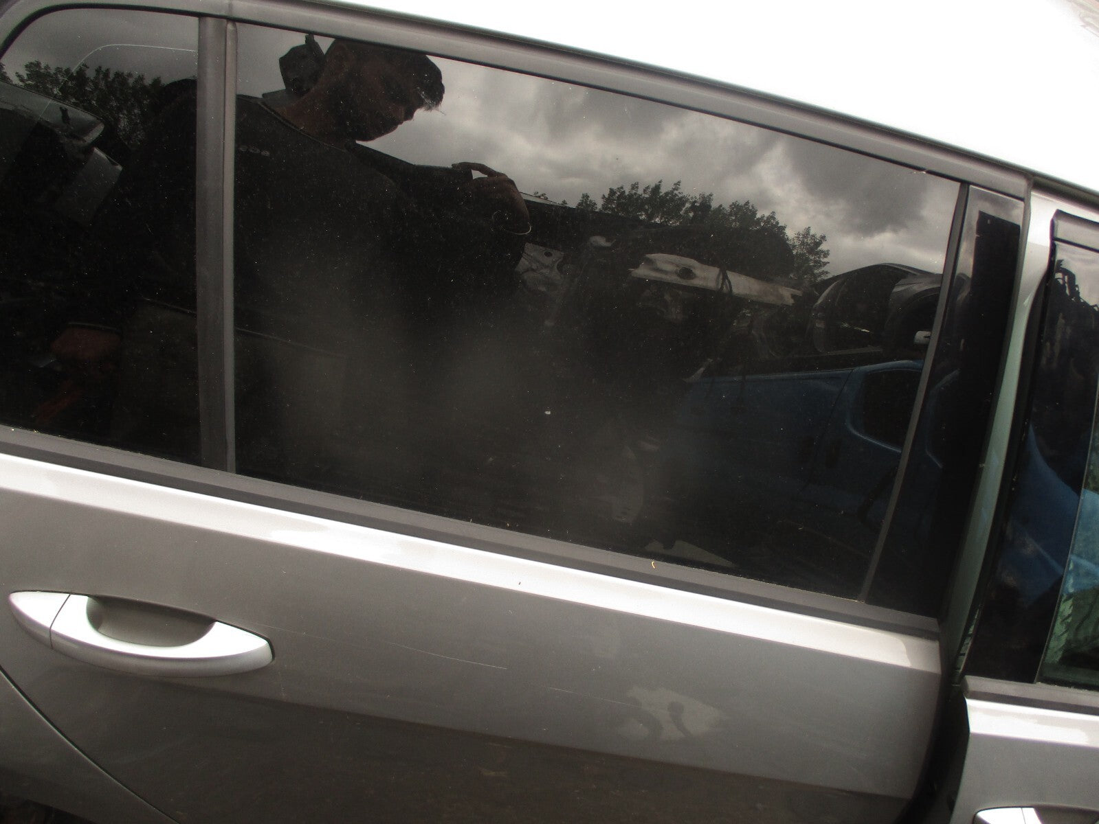 2014 VOLKSWAGEN GOLF MK7 OSR DRIVER SIDE REAR RIGHT WINDOW DROP DOWN GLASS