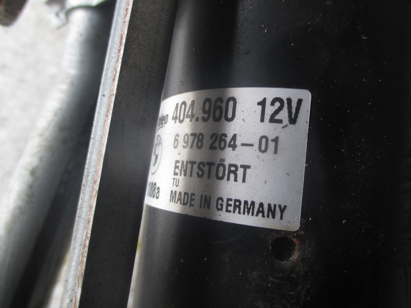 BMW 3 SERIES E90 2008 FRONT SIDE WIPER MOTOR 6978264