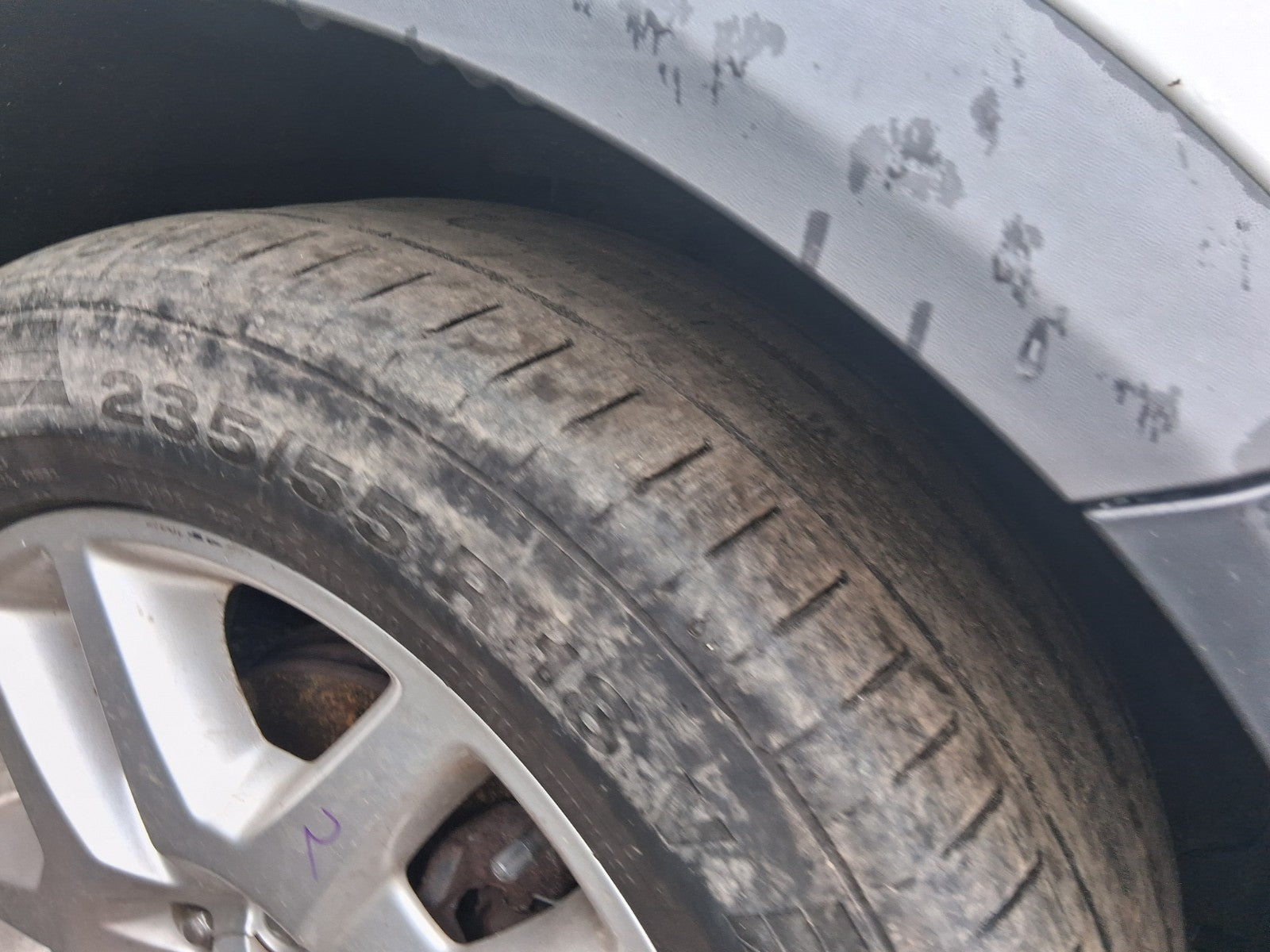 2015 VAUXHALL ANTARA MK1 18 INCH ALLOY WHEEL WITH TYRE 235/55R18 REF 2
