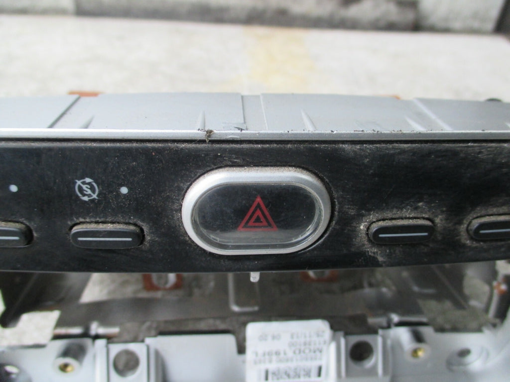 FIAT PUNTO 2012 MK3 CENTRE CONSOLE DOOR LOCK HAZARD CONTROL PANEL SWITCH