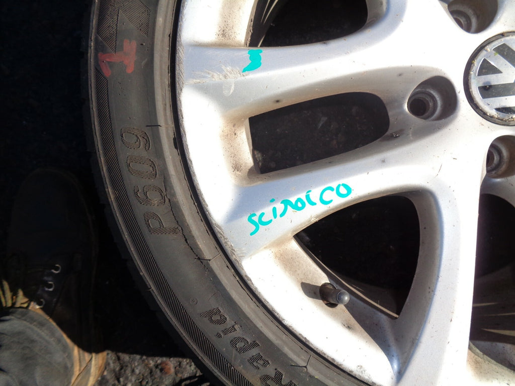 VW VOLKSWAGEN SCIROCCO 2011 17 INCH ALLOY WHEEL WITH TYRE 235/45R17