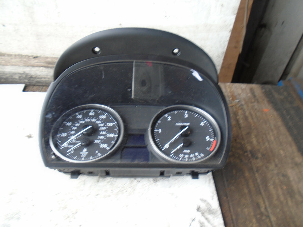 BMW 3 SERIES 2008 E90 SPEEDOMETER INSTRUMENT CLUSTER 9166863