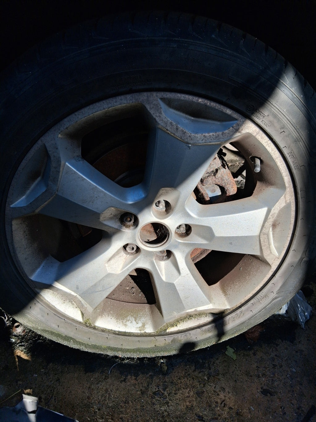 2009 FORD KUGA MK1 18 INCH ALLOY WHEEL WITH TYRE 235/50R18