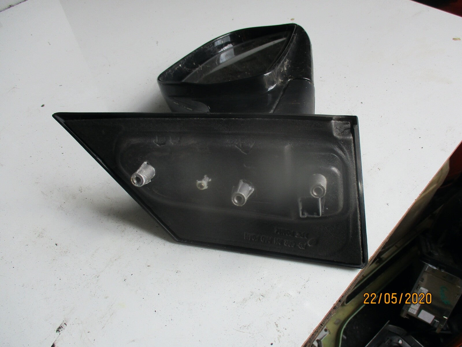 HYUNDAI MATRIX MK1 2005 DRIVER OFF SIDE WING MIRROR BLACK
