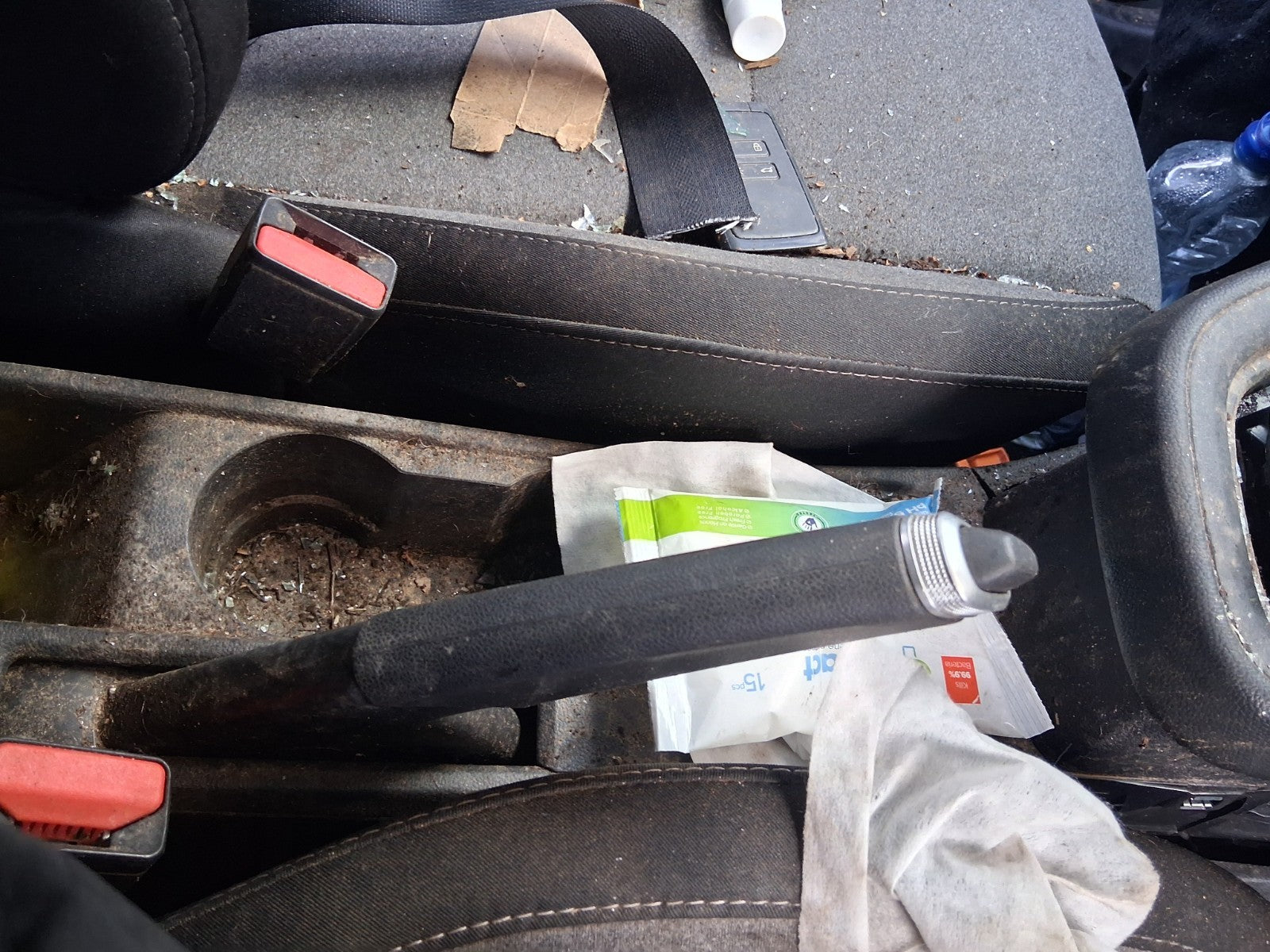 2024 RENAULT CLIO FACELIFT MK5 MANUAL HANDBRAKE PARKING BRAKE LEVER MECHANISM