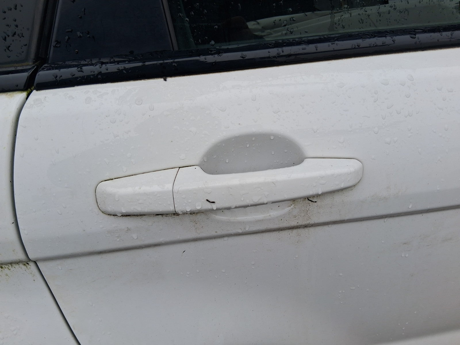 2015 RANGE ROVER EVOQUE L538 OSR DRIVER SIDE REAR RIGHT EXTERIOR DOOR HANDLE