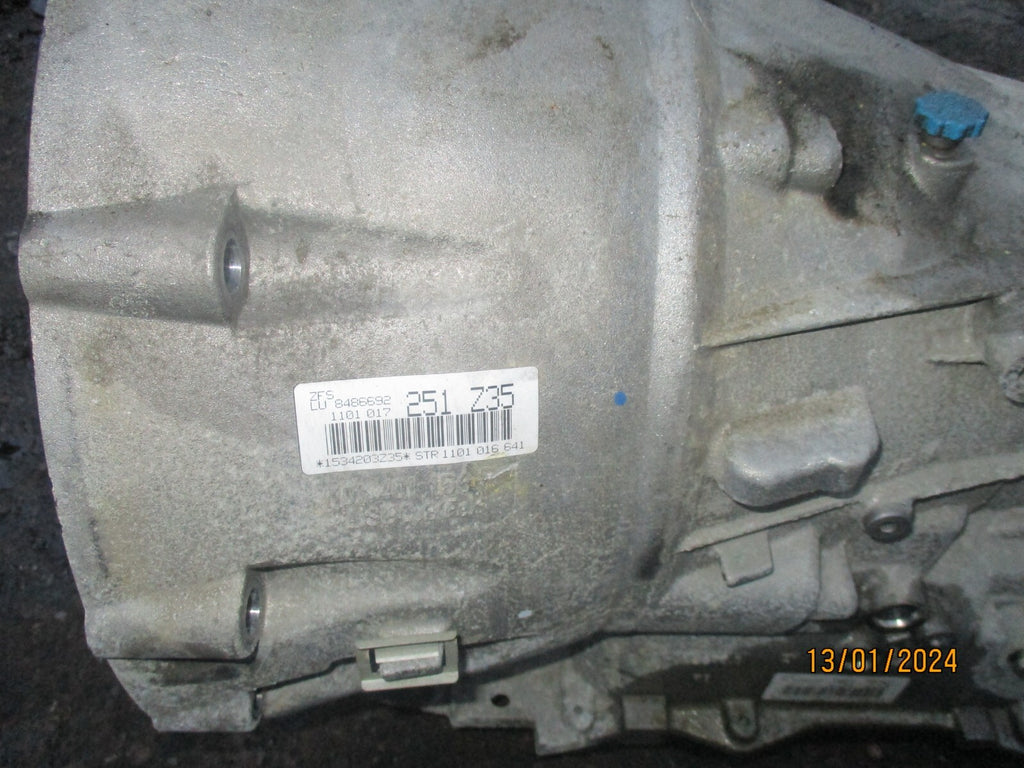 BMW 3 SERIES F30 2018 2.0 DIESEL 8 SPEED AUTOMATIC GEARBOX 8486692