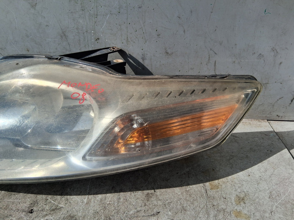 FORD MONDEO MK4 2008 NSF PASSENGER SIDE LEFT FRONT SIDE HEADLIGHT 7S7113K060