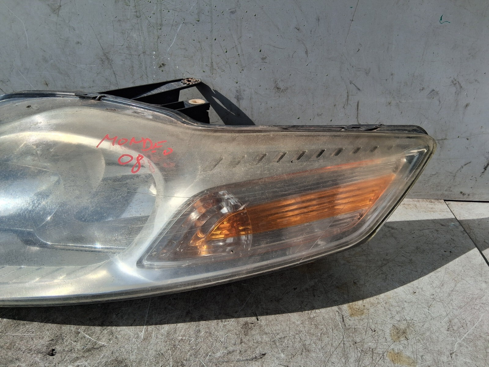 FORD MONDEO MK4 2008 NSF PASSENGER SIDE LEFT FRONT SIDE HEADLIGHT 7S7113K060