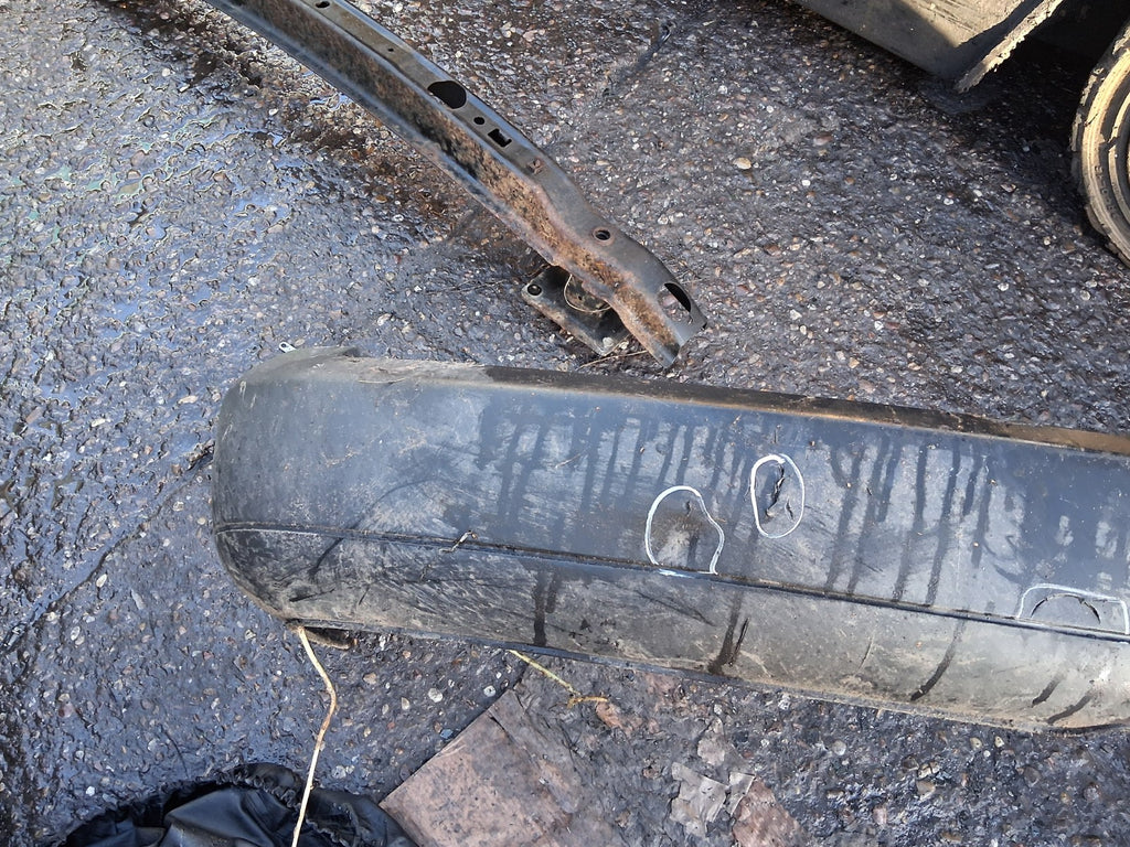 VW VOLKSWAGEN CADDY 2014 2K REAR COMPLETE BUMPER PLASTIC