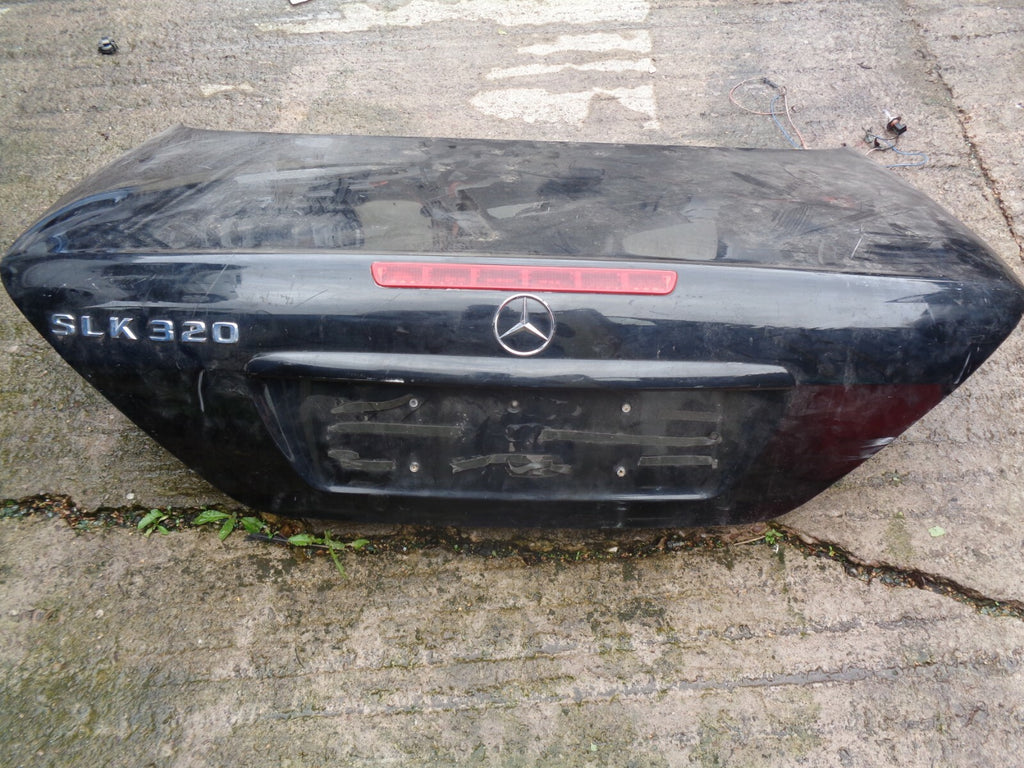 MERCEDES BENZ SLK 320 REAR BOOTLID BOOT TAILGATE BLACK