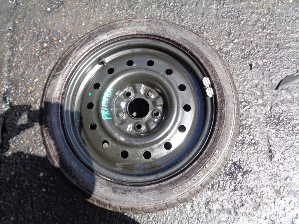 NISSAN PRIMERA 2004 EMERGENCY TIME SAVER SPARE WHEEL WITH TYRE 205/50 R16 16